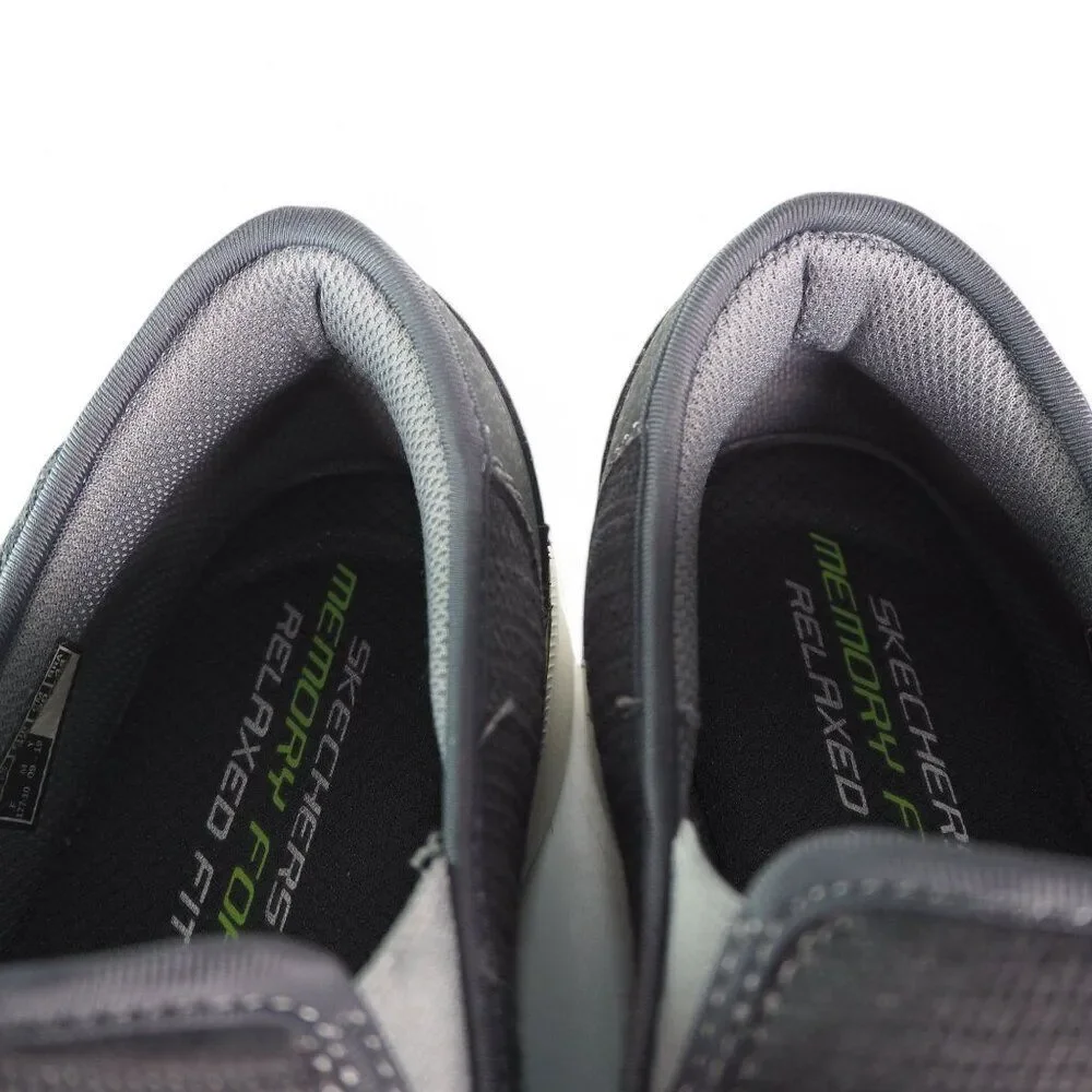 Skechers Equalizer 3.0 Relaxed Fit Memory Foam Slip-ons Shoes‎ 58809S Men's 12